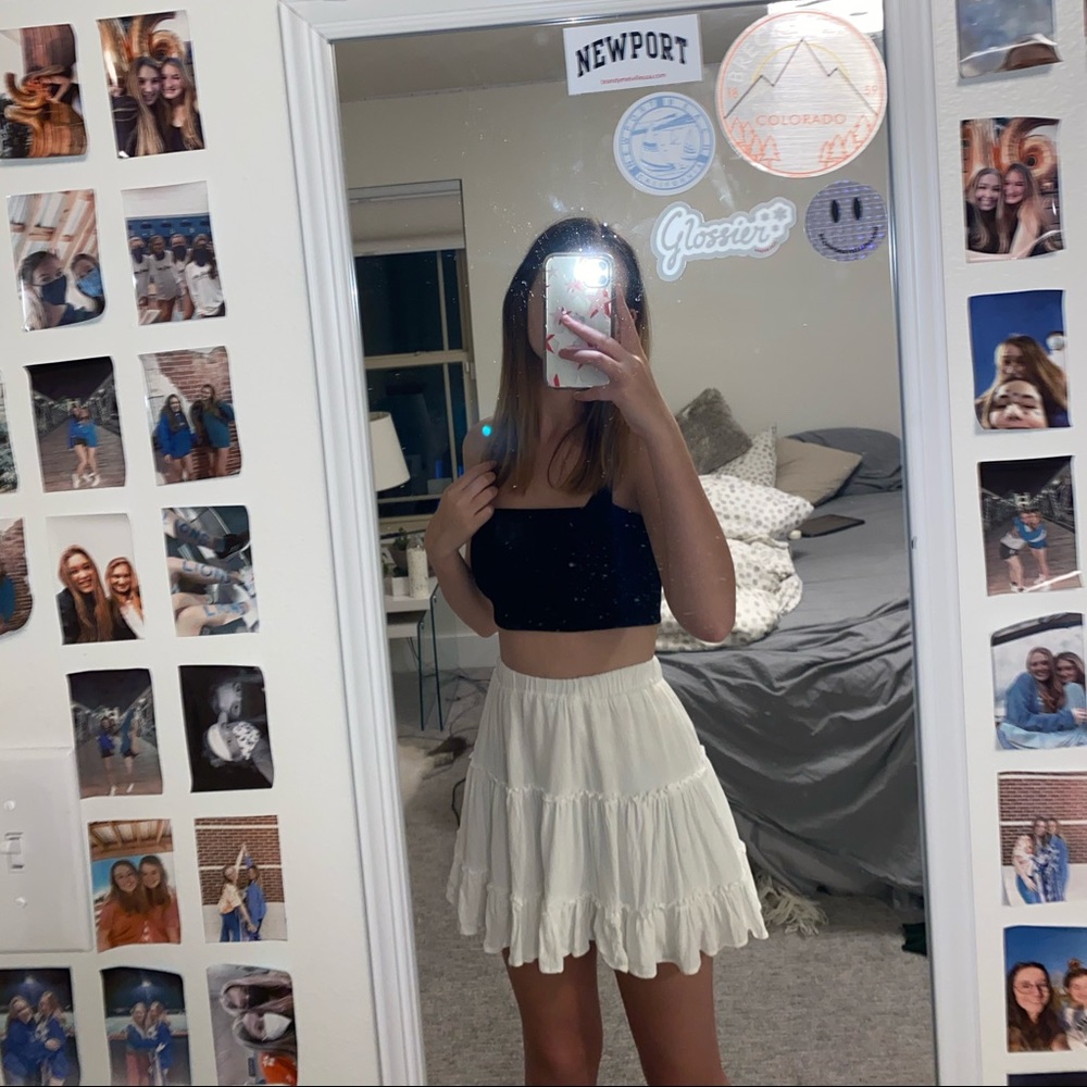 SOLD ruffled princess polly skirt